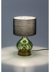 Rabalux 74033 dekoratívna stolná lampa Pirelo, E14, 1x max. 25W, fľaškovo zelená