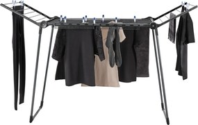 Leifheit Sušiak na bielizeň Pegasus 150 Solid Slim Black 81690