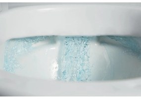 KIELLE Gaia závesné WC Rimless s hlbokým splachovaním, 360 x 525 mm + SoftClose sedátko, biela, 30115000