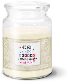 Sablio Sviečka Keď Boh stvoril bratov - 500 g