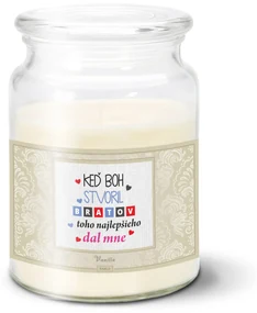 Sablio Sviečka Keď Boh stvoril bratov - 500 g