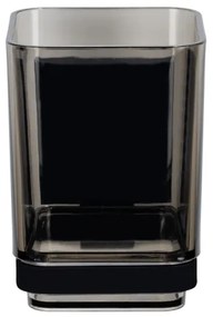 WENKO 71443800 - Pohárik VACUUM-LOC QUADRO ED 7,5x10 cm čierny