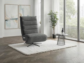 XXXLutz RELAXAČNÉ KRESLO, textil, tmavosivá Sit & More - Online Only obývacie izby - 000144038082
