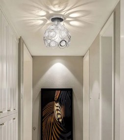 Toolight - Stropná lampa E27 60W APP204-1C, chróm, OSW-00400