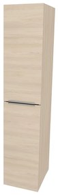 Mereo, Mereo Mailo, kúpeľňová skrinka vysoká 170 cm, chróm madlo, Multidecor, Javor Hard šampanský, MER-CN594LPJHS2