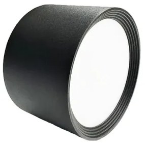 LED Bodové svietidlo LED/12W/230V 4000K pr. 10 cm čierna