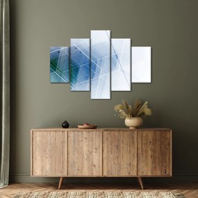 Obraz - Geometrické útvary (150x105 cm)