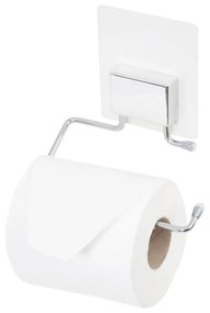 Samolepiaci držiak z pochrómovanej ocele na toaletný papier Compactor
