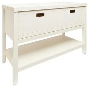 Kúpeľňová skrinka pod umývadlo Naturel Country 90x72,5x51 cm biela COUNTRY90ZBUMBI, 1 ks