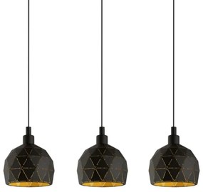 Eglo 97846 - Luster na lanku ROCCAFORTE 3xE14/40W/230V