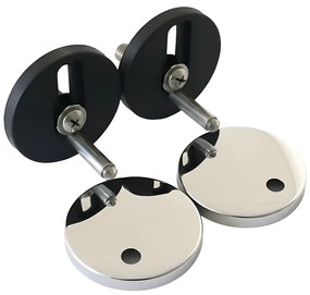 Rea Rea, toaletné sedátko z duroplastu s pomalým zatváraním a jednoduchým odopnutím, biela, REA-C6001