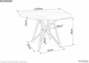 SI Stôl Murano