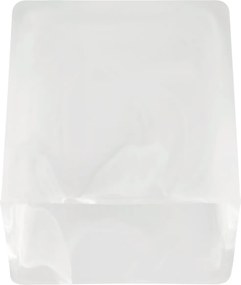 BERGE LED závesné stropné svietidlo, drevený trám, 2xE27, Luster Milk Cube