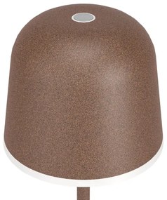 Eglo 900459 -LED Stmievateľná vonkajšia lampa MANNERA 2,2W/5V 1800mAh hnedá IP54