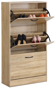 Botník s priehradkami G1016 OAK, dub