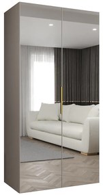 Skriňa Marbella III 100 kašmír/zlatá