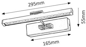 Rabalux 3640 - LED Obrazové svietidlo PICTURE GUARD LED/5W/230V