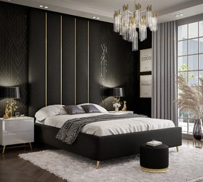 MANŽELSKÁ ČALÚNENÁ POSTEĽ ELISÉE 2 PANELOVÉ ČELO 160x200 Madryt 9100