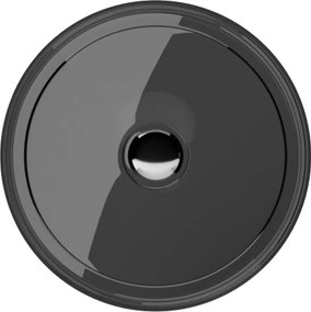 Besco Umývadlo na dosku zo syntetickej živice Enya 36 cm Carbon Grey s výpusťou Click-Clack BESCO-Typ výpuste: Click-Clack bez prepadu, biela