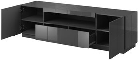 Cama Sivý TV stolík Reja