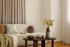 DEKORAČNÝ VANKÚŠ BUKLA09 (FI) 24 CM KRÉMOVÁ