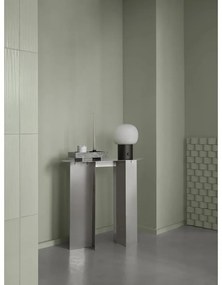 Hnedý oceľový konzolový stolík 35x80 cm Oru – Blomus