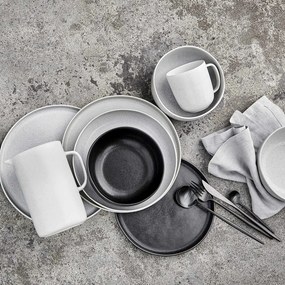 CASA NOVA Sada hlbokých tanierov 22,5 cm set 4 ks - šedá
