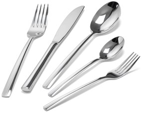 Príbor, 20-dielna súprava, farba ušľachtilej ocele