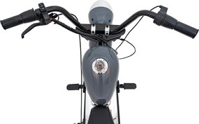 Ramiz Motocykel Chopper Warrior Sivá