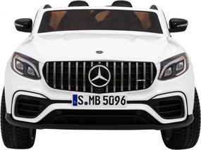 Ramiz Mercedes GLC 63S detské auto Biele SUV + pohon 4x4