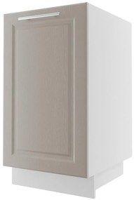 Kuchynská skrinka Emporium d1d/45 grey stone/kor.biela