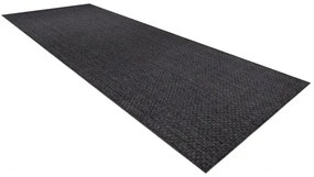 Šnúrkový koberec / behúň SIZAL TIMO 6272 outdoor čierny