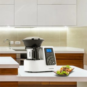 Kitchen Hero 9-in-1, biely, 2 l, 600/1300 W, tepelný kuchynský robot