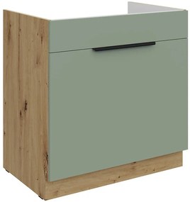 Kuchynská skrinka Aria-Sa/Ar Anti Fingerprint 80zl 1s Bb