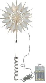 Biela svetelná dekorácia s vianočným motívom Flinga – Star Trading