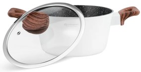 Biela 15 kusová sada hrncov