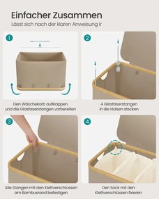 Kôš na bielizeň LCB515N02