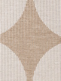 NORTHRUGS, Kusový koberec Duet Bowen 106245 Beige/White - na von aj na doma, 120x170, béžová, chodba / predsieň