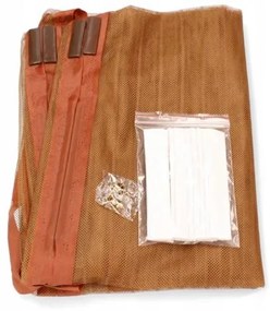 Bestent Magnetická sieťka na dvere 100x220cm Hnedá