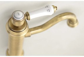 Stojančeková umývadlová batéria v bronzovej farbe Vienna – Sapho