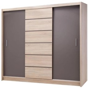 Skriňa Sevilla 250 dub sonoma/lava