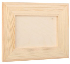 ČistéDrevo Drevený fotorámik na stenu 22 x 17 cm