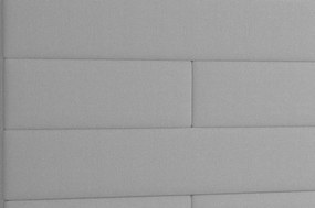 Posteľ Windy 180x200 cm, svetlo šedá tkanina