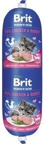 Saláma pre mačky Brit Cat Sausage Chicken & Rabbit 180 g