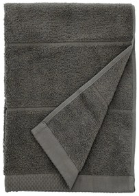 Tmavosivý froté bavlnený uterák 50x100 cm Line – Södahl