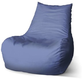 Sablio Sedací vak Bean Fialovomodrá - 100 x 90 x 45 cm