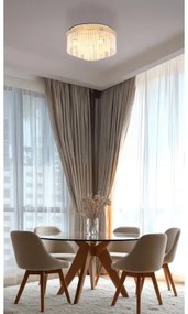 Globo 15698D1B - Stropné svietidlo GORLEY 5×E27/60W/230V, priemer 50 cm