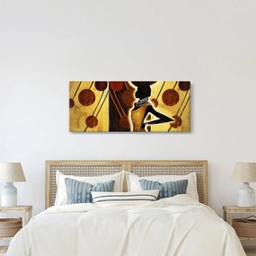 Obraz umelecké pradávnej maľby (120x50 cm)