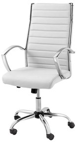 Kancelárska stolička Boss biela