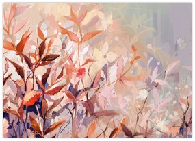 Obraz - Maľba pastelová jeseň (70x50 cm)